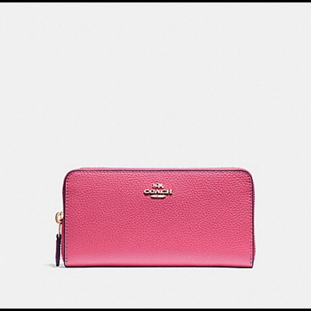 Coach Accordion Zip Wallet